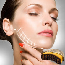 Load image into Gallery viewer, Lymphatic Contour Face Brush Dry Brushing Face Brush Lymphatic Drainage Massager for Face Chin Jawline Sculpting The Skin