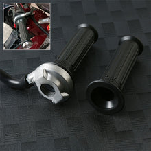 Load image into Gallery viewer, 7/8" 22mm Motorcycle Handle Grips Electronic Throttle Handlebar Grips For Pit Dirt Bike ATV Quad Motocross Racing