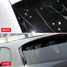 Load image into Gallery viewer, 2Pcs Car Rear Window Trim Lip Spoiler Rear Roof Wing Side Edge Tail Flap Rear Trunk Window Spoiler Lip For Seat Leon 5F FR Mk3 MK3.5 5Door
