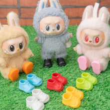 Load image into Gallery viewer, For 17cm Labubu 15cm Cotton Dolls Plastic Shoes Suitable Shoes Boots Toys Casual Sports Shoes Dolls Accessories DIY Doll Toys