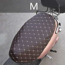 Load image into Gallery viewer, PU Leather Motorcycle 3D Mesh Waterproof Seat Cushion Cover Seat Cushion Protector Protection Breathable Anti-Skid