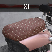 Load image into Gallery viewer, PU Leather Motorcycle 3D Mesh Waterproof Seat Cushion Cover Seat Cushion Protector Protection Breathable Anti-Skid
