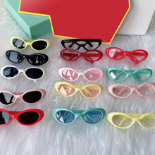 Load image into Gallery viewer, For Labubu Glasses 6.5cm Cute Plastic Glasses for 17cm Labubu 10cm Cotton Doll 13cm Joker Bear Dolls Toy Glasses Accessories