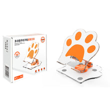 Load image into Gallery viewer, Cute Phone Stand Height Adjustable Phone Desktop Mount Acrylic Cat Claw Durable Stand For Recording Video Charger Compatible