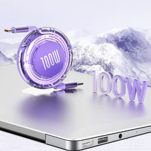 Load image into Gallery viewer, 100W Type C to Type C Cable PD Fast Charging USB C to USB C For IPhone 15 Pro Samsung iPad Quick Charge Shrink Data Cable