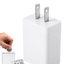 Load image into Gallery viewer, Fake Charger Sight Secret Home Diversion Stash Can Safe Container Hiding Spot Hidden Storage Compartment Charging Cover