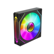 Load image into Gallery viewer, 4Pro 120mm ARGB Case Fan PWM Temperature Control 5V 3PIN 3-sided Infinity Mirror Quiet Computer Cooling Fan