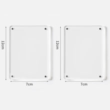 Load image into Gallery viewer, Magnetic Bulletin Board with Stand Magnetic Board for Tabletop with Magnetic Clamp Metal Board for Magnets Display