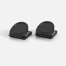 Load image into Gallery viewer, Magnetic Bulletin Board with Stand Magnetic Board for Tabletop with Magnetic Clamp Metal Board for Magnets Display