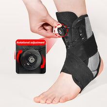 Load image into Gallery viewer, 1PC Ankle Fixation Brace With Spring/Steel Plate Support For Sprain Recovery Knob Adjustment Pressure Rehabilitation Training Ankle Brace