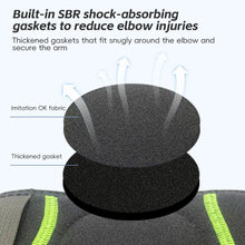 Load image into Gallery viewer, 1PC Double-Compression Sports Elbow Brace With SBR Padding Thickened Anti-Collision Wrap-Around Support Brace For Ball Sports And Fitness