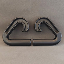 Load image into Gallery viewer, 1 Pair Multi-Functional Right-Angle Hook Fitness Handles Pull-Up And Deadlift Strength Training Auxiliary Tool