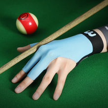 Load image into Gallery viewer, 1PC Professional Three-Finger Billiard Glove For Left Hand Anti-Slip High Elasticity Pressure Mesh Snooker Glove Billiard Accessories