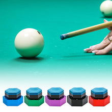 Load image into Gallery viewer, 1PC Aluminum Alloy Hexagonal Chalk Storage Box Stain-Resistant And Shockproof Strong Magnetic Adsorption Chalk Holder Billiards Accessories