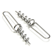 Load image into Gallery viewer, S/M/L 3X-Strong Treble Hook Steel Wire Rig With Weighted Sinker Anti-Rolling Paddle Tail Soft Bait Pike Fishing Stinger Rig Fishing Accessory