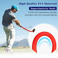 Load image into Gallery viewer, 80CM Multi-Functional Golf Swing Practice Stick Turn Around Practice Increase Resistance Soft Rod Golf Warm-Up Equipment