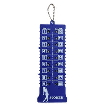 Load image into Gallery viewer, Portable Golf Scoreboard Rectangular 18-Hole Score Counter Universal Golf Equipment For Competition And Practice