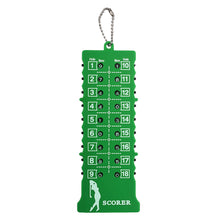 Load image into Gallery viewer, Portable Golf Scoreboard Rectangular 18-Hole Score Counter Universal Golf Equipment For Competition And Practice