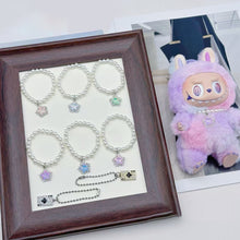 Load image into Gallery viewer, For 17cm Labubu Doll Necklace Fashion Clothing Pearl Necklace with Pendant Choker Mini Cute Doll Fashion Accessories