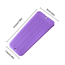 Load image into Gallery viewer, Silicone Curling Iron Insulation Bag Straight Hair Dressing Storage Straight Hair Stick Anti Scald Bag Portable Beauty Tools