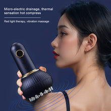 Load image into Gallery viewer, Health Electric Massager Multifunctional Heating Household Shoulder Neck Hot Compress Meridian Brush Dredging Scraping Cupping Device