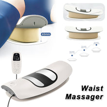 Load image into Gallery viewer, Portable Charging Electric Airbag Hot Compress Waist Massager A Household Intelligent EMS Red Light Lumbar Soothing Device