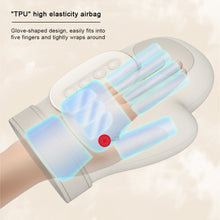 Load image into Gallery viewer, Hand Massager with Heat Compression Carpal Tunnel Wrist Finger Massagers Kneading Rollers Electric Portable Vibrating Gloves
