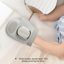 Load image into Gallery viewer, Hand Massager with Heat Compression Carpal Tunnel Wrist Finger Massagers Kneading Rollers Electric Portable Vibrating Gloves