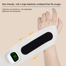 Load image into Gallery viewer, Electric Cordless Wrist Massager USB Rechargeable Vibration Relieves Carpal Tunnel Fatigue Relief Tenosynovitis Massager
