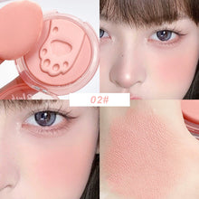 Load image into Gallery viewer, Blush Powder Blusher Cream Matte Natural Non Fly Powder Hold Makeup Brighten Face Powder Blusher Rouge Cream Makeup Cosmetics