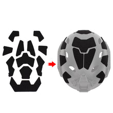 Load image into Gallery viewer, 11Pcs Super High Cut Tactical Helmet Magic Sticker Universal Helmet Tape Padding Stickers for FAST Helmet Patches