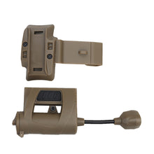 Load image into Gallery viewer, Tactical Helmet Light 3 Modes LED Flashlight Modular Multifunctional Personal Lighting System Hunting Helmet IR Laser