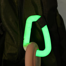 Load image into Gallery viewer, Luminous Tactical Backpack D Shape Buckle Fast Tactical Carabiner Quick Release Hook Mosqueton EDC Gear for Outdoor Camping Accessories