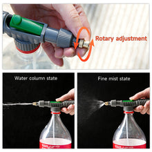 Load image into Gallery viewer, Manual Sprayer Adjustable High Pressure Air Pump Nozzle Drink Bottle Spray Head Garden Watering Supplies Irrigation Sprinkler Garden Tool