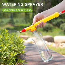 Load image into Gallery viewer, Manual Sprayer Adjustable High Pressure Air Pump Nozzle Drink Bottle Spray Head Garden Watering Supplies Irrigation Sprinkler Garden Tool