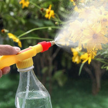 Load image into Gallery viewer, Manual Sprayer Adjustable High Pressure Air Pump Nozzle Drink Bottle Spray Head Garden Watering Supplies Irrigation Sprinkler Garden Tool