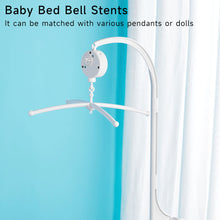 Load image into Gallery viewer, Universal Crib Mobile Holder Adjustable Music Box Crank Mobile Stand Hanger Multi-functional Nursery Decoration Mobile Arm