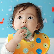 Load image into Gallery viewer, Silicone Baby Food Feeder Teething Pacifier for Babies Fruit and Veggie Feeder Easy-Grip Weaning Fruit Pacifier Multipurpose Baby Feeding Set
