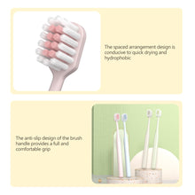 Load image into Gallery viewer, 8pcs Soft Nylon Bristle Toothbrush Set for Sensitive Gums Ergonomic Handle Gingivitis Prevention Gentle Gum Care Dental Oral Care Brush