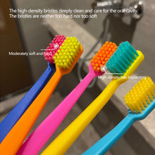 Load image into Gallery viewer, 5pcs Dopamine Toothbrush Set Soft Nylon Bristle for Sensitive Gums Gingivitis Prevention Gentle Gum Dental Oral Care Couple Toothbrushes