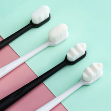 Load image into Gallery viewer, 3/4pcs Japanese Style Adult Toothbrush Set Soft Nylon Bristle for Sensitive Gums Gingivitis Prevention Gentle Gum Dental Oral Care Couple Toothbrushes