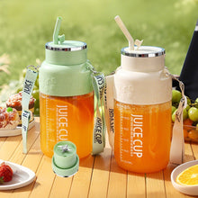 Load image into Gallery viewer, New 350/1200ml Portable Juice Maker Blender Cup Smoothies/Ice Fruits/Nuts Blender Bottle Office/Camping Gift for Fitness Lovers Kitchen Tools Appliances