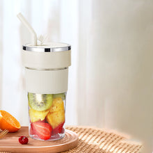 Load image into Gallery viewer, New 350/1200ml Portable Juice Maker Blender Cup Smoothies/Ice Fruits/Nuts Blender Bottle Office/Camping Gift for Fitness Lovers Kitchen Tools Appliances