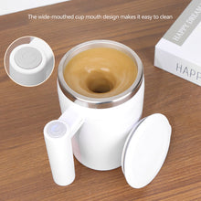 Load image into Gallery viewer, 380ml Electric Stirring Mug Digital Display Coffee/Protein Shakes/Milk/Instant Beverages One-Touch Smart for Office Home