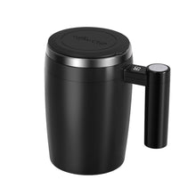 Load image into Gallery viewer, 380ml Electric Stirring Mug Digital Display Coffee/Protein Shakes/Milk/Instant Beverages One-Touch Smart for Office Home