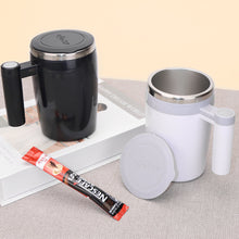 Load image into Gallery viewer, 380ml Electric Stirring Mug Digital Display Coffee/Protein Shakes/Milk/Instant Beverages One-Touch Smart for Office Home