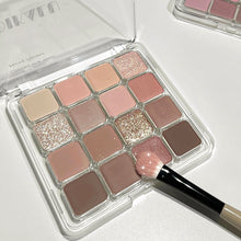 Load image into Gallery viewer, 16 Colors In 1 Eyeshadow Stick Portable Matte Pearlescent Eyeshadow Highlight Long-lasting Eye Makeup Cosmetics Earth Color