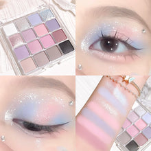 Load image into Gallery viewer, 16 Colors In 1 Eyeshadow Stick Portable Matte Pearlescent Eyeshadow Highlight Long-lasting Eye Makeup Cosmetics Earth Color