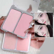 Load image into Gallery viewer, Two-color Blush Matte Brightening Peach Pink Coral Low Saturation Shrinking And Expanding Natural Contour Rouge Face Cosmetics