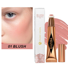 Load image into Gallery viewer, Liquid Air Cushion Powder Blusher Glitter Delicate Rendering Natural Fit Cheek Rouge Cream Long Wear Highlight Shadow Contouring Stick